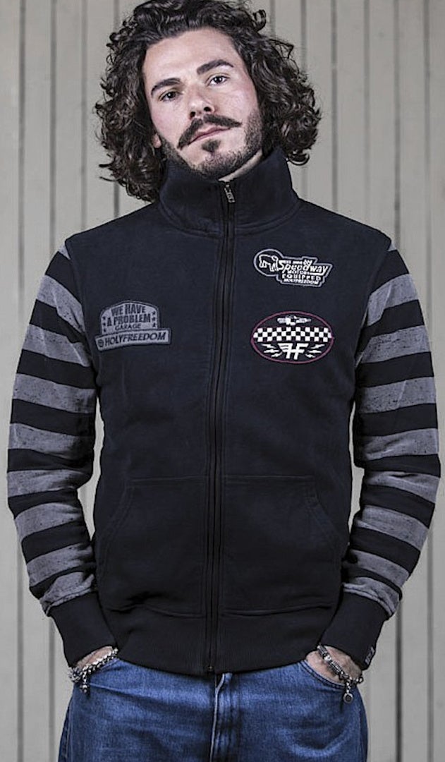 HolyFreedom Leather 2021 Zip Sweatshirt 3XL Abbildung 3