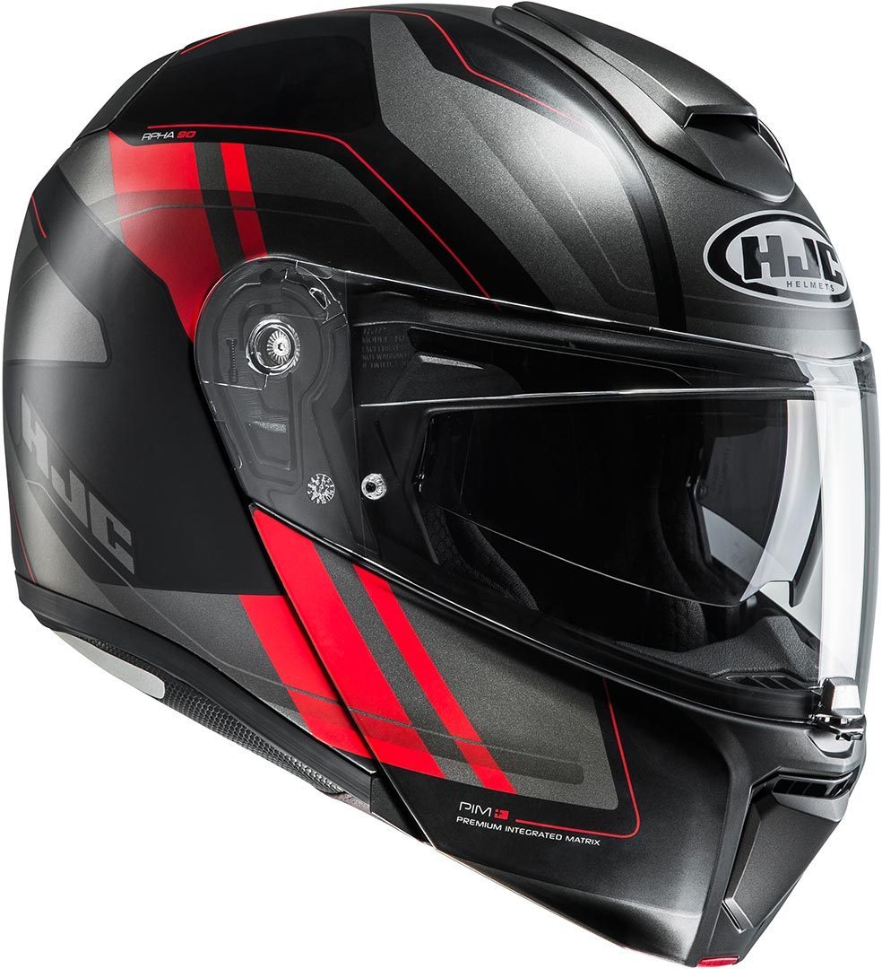 HJC RPHA 90 Tanisk casco nero opaco/rosso M (57/58) Figura 1
