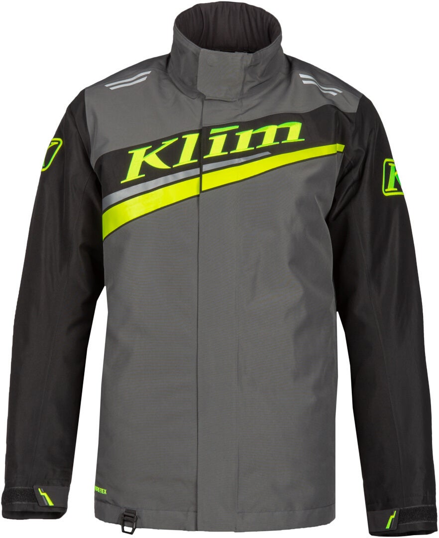 Klim Kaos Snescooter jakke grå/sort/gul M Figur 6