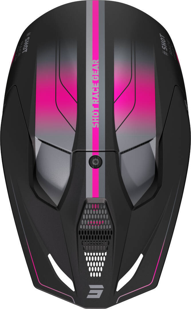 Shot Furious Aim Capacete de Motocross preto fosco/rosa S (55/56) Figura 3