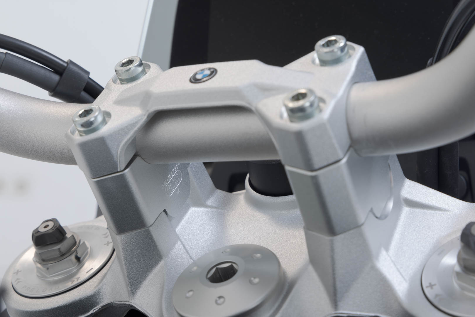 Ridicător de bară SW-Motech - H=30 mm. Argintiu. BMW F 850 GS/Adv, F 900 GS. Figura 5