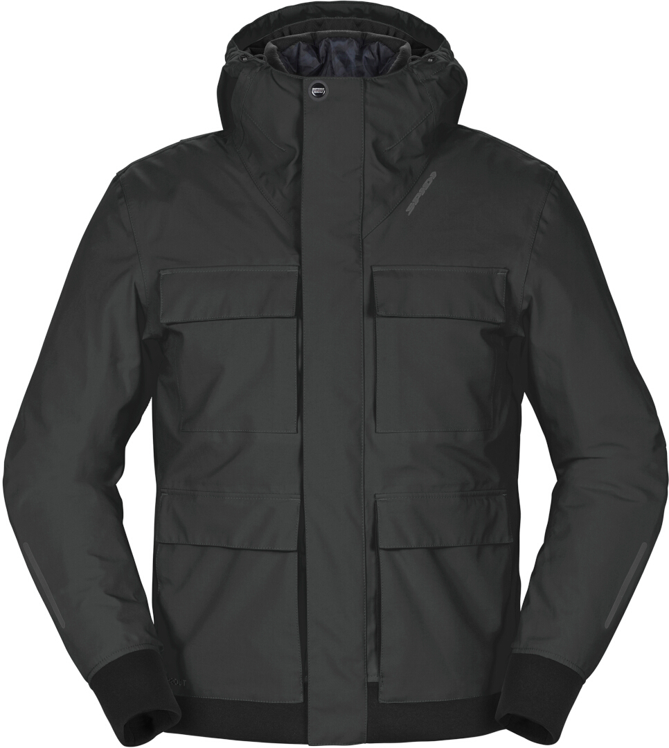 Spidi Riding Parka H2Out veste textile de moto imperméable anthracite 4XL Figure 1