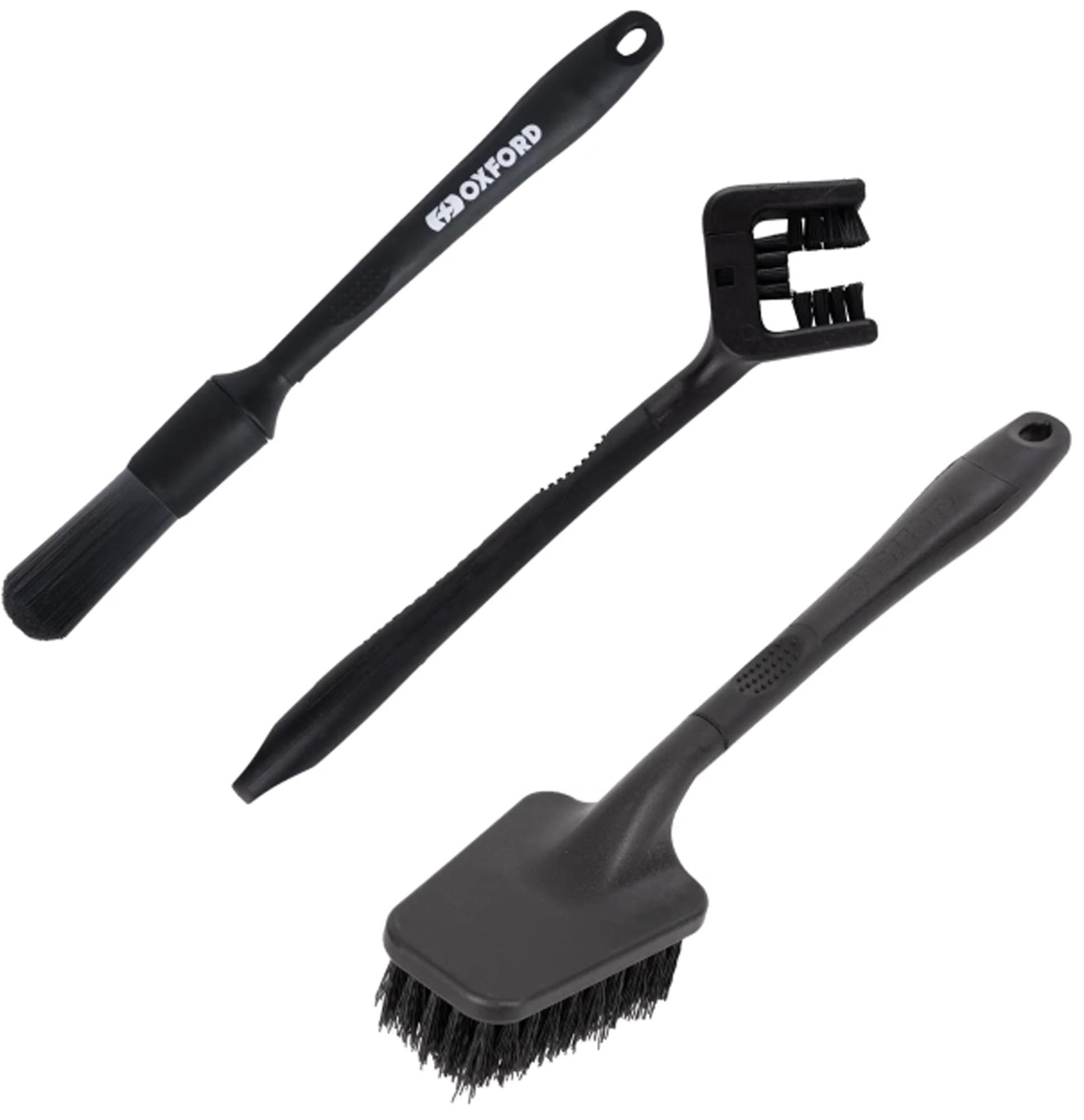 Side view of Oxford Pro Motorcycle Brushes Set