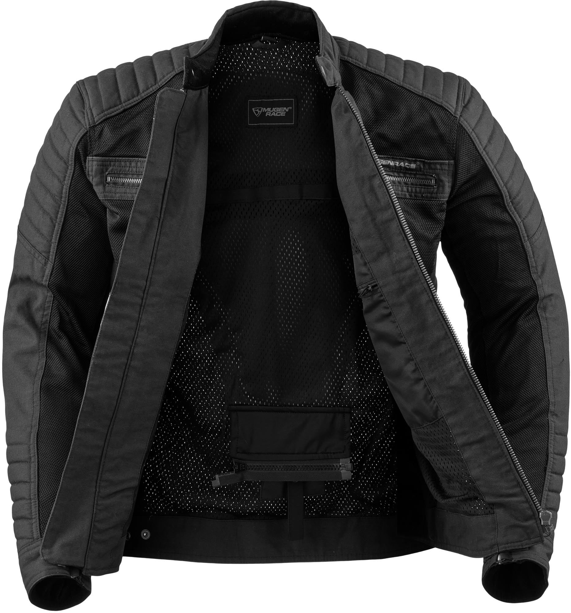 MUGENRACE Canvas Motorcycle Textile Jacket M Figure 2