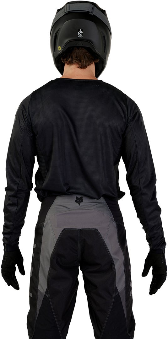 Side view of FOX 180 Blackout 2023 Motocross Jersey