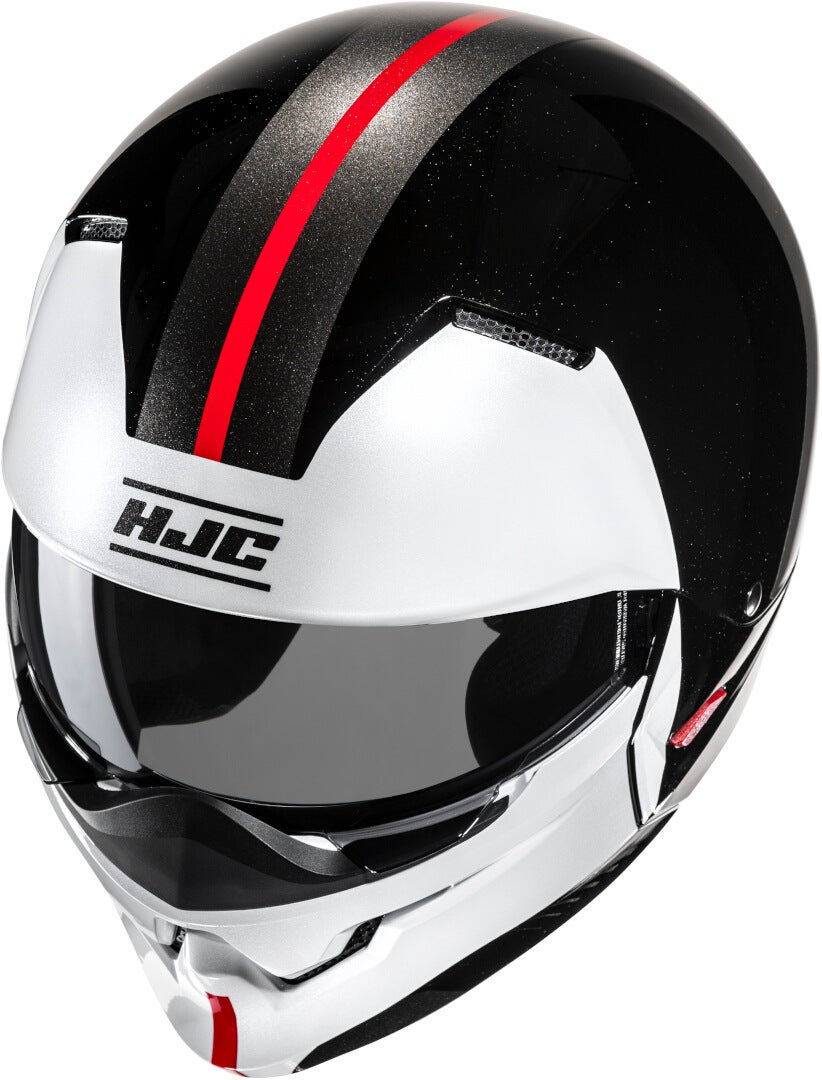 HJC i20 Vena Casque jet Noir/Blanc/Rouge S (55/56) Figure 3