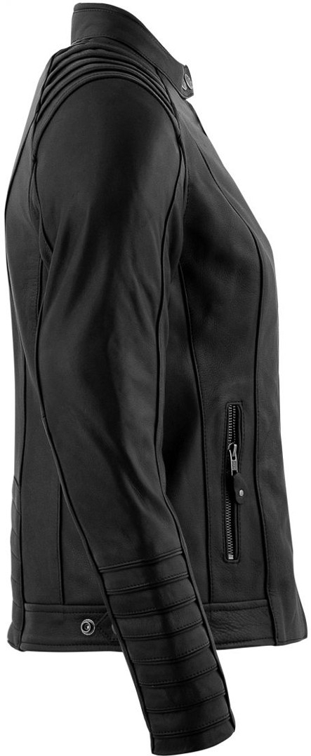 Rusty Stitches Amanda Ladies Motorcycle Leather Jacket black 44 Figure 3