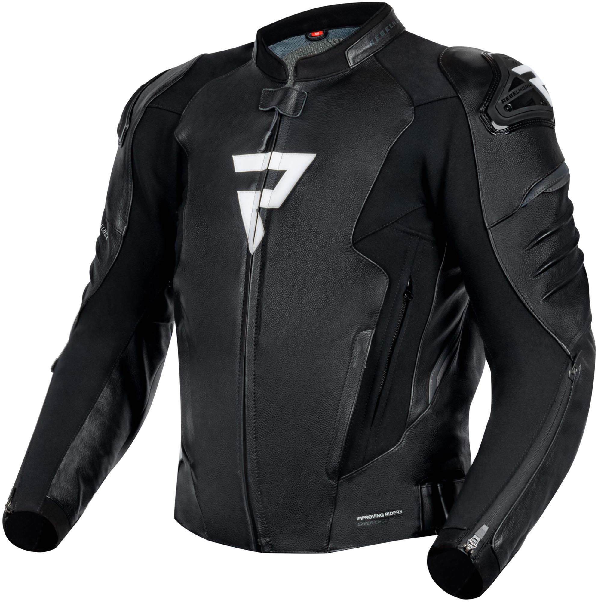 Rebelhorn Veloce Motorcycle Leather Jacket-image-379103890