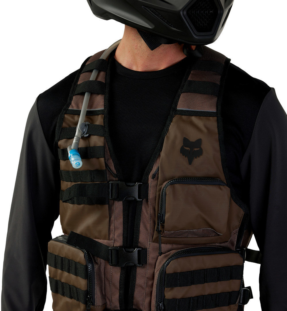 FOX Legion Tac Vestă de motocross Maro XXL/XXXL Figura 4