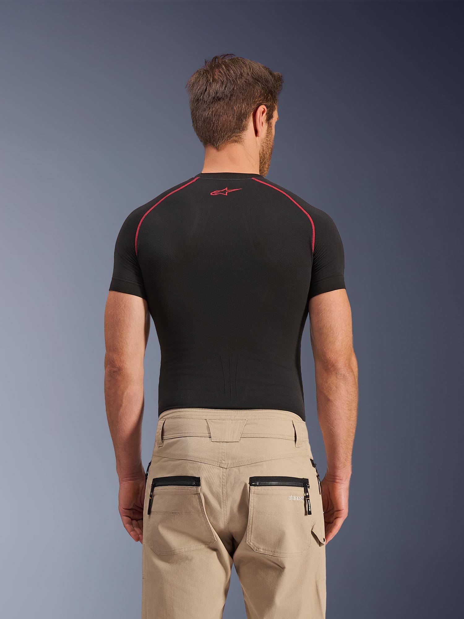 Side view of Alpinestars Flex-Ast Canvas Motorcycle Textile Pants