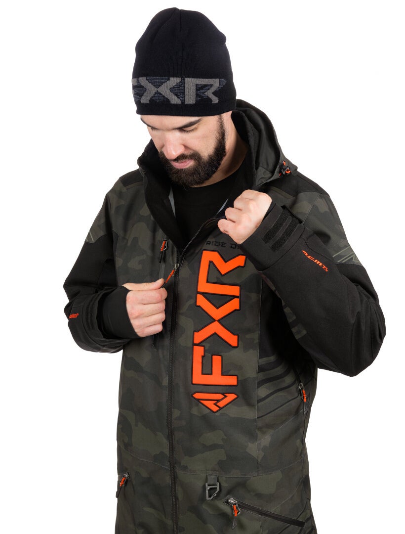 FXR Helium Lite 2025 1-piece Snowmobile Suit camouflage 3XL Figure 5