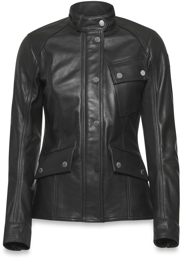 Belstaff Penrith Damen Motorrad Lederjacke S Abbildung 1