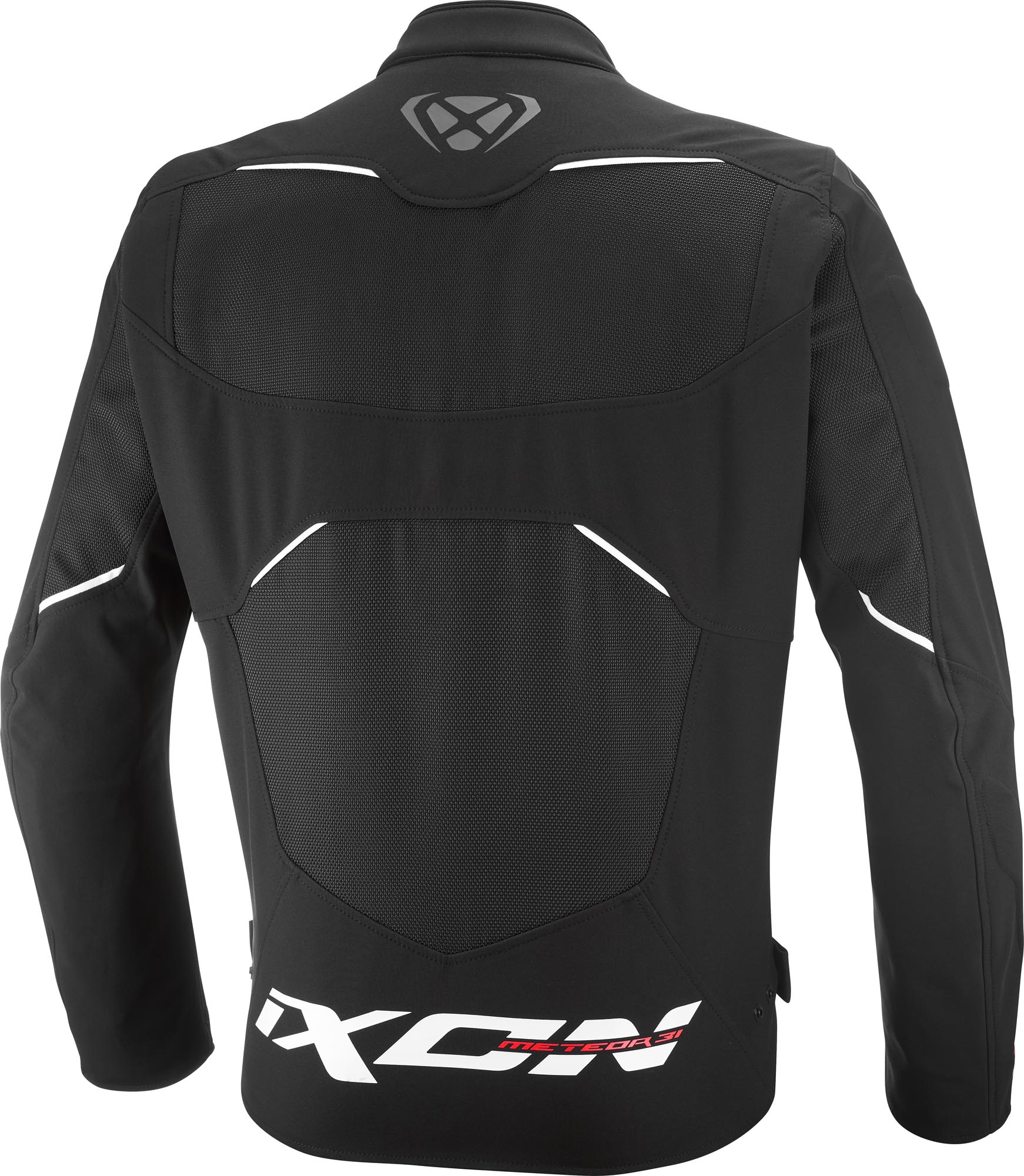 Ixon Meteor 31 waterproof Motorcycle Textile Jacket black/white L Figure 2