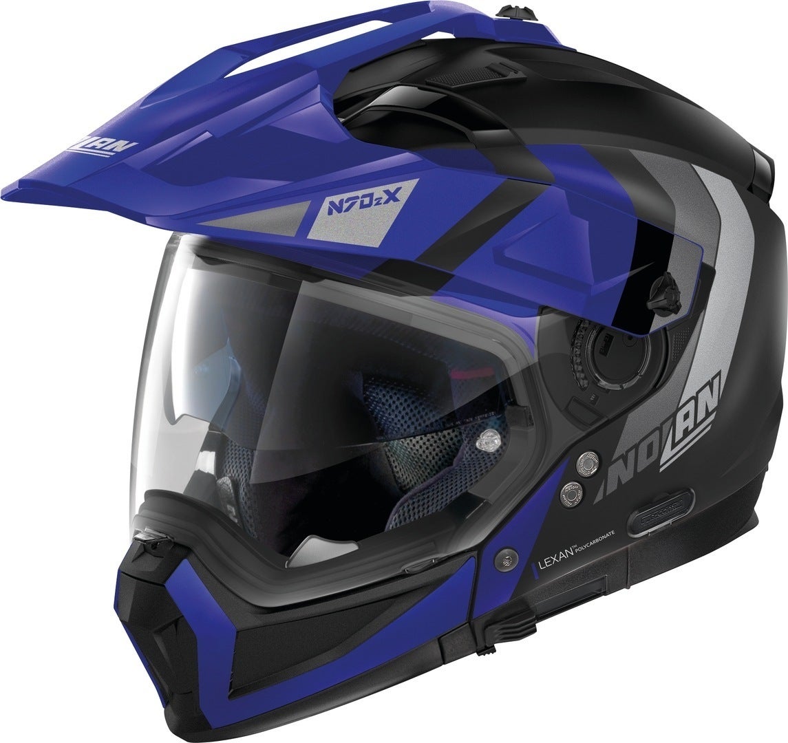 Nolan N70-2 X Decurio N-Com Casco nero/blu XL (62) Figura 1