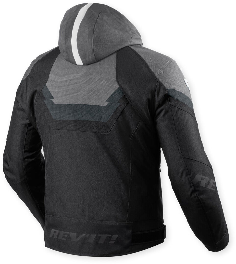 Revit Quantum 3 H2O waterproof Motorcycle Textile Jacket black/dark grey L Figure 2