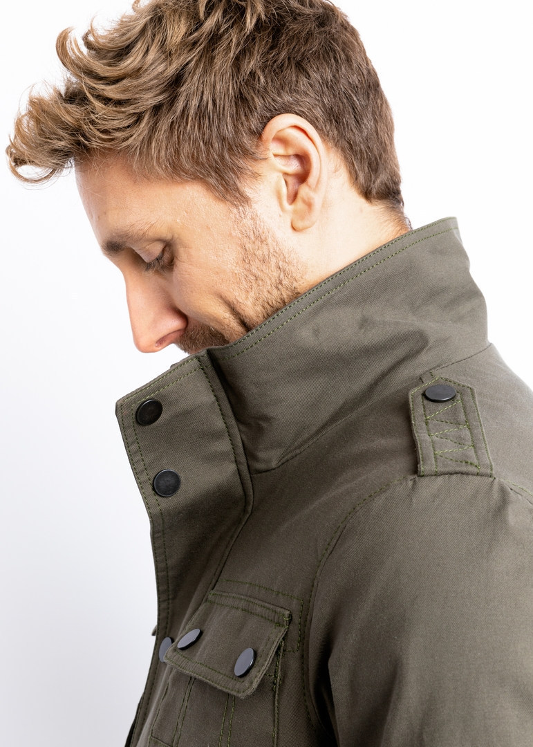John Doe Explorer Motorrad Textiljacke oliv XL Abbildung 9
