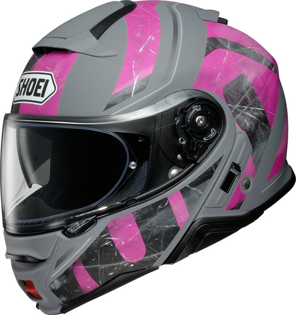 Shoei Neotec 2 Jaunt Klapphelm grau/pink XXL (63/64) Abbildung 1