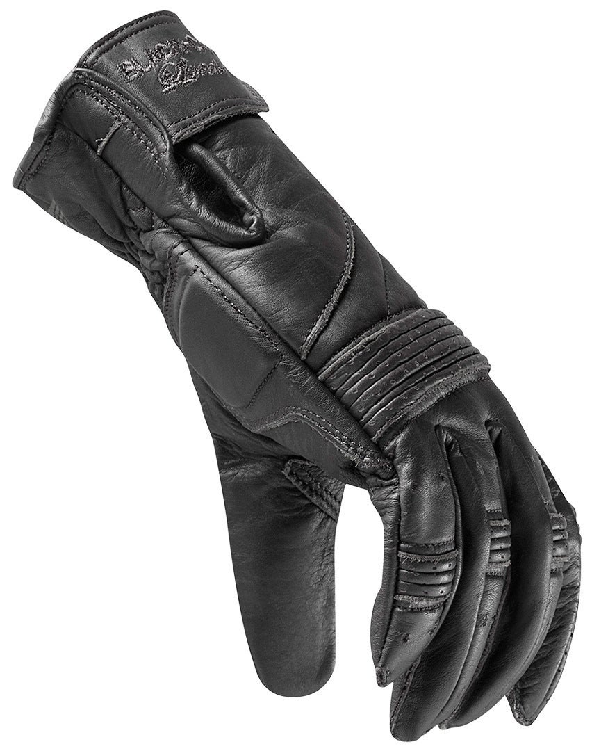 Black-Cafe London Vintage Motorcykel handsker Sort M Figur 2