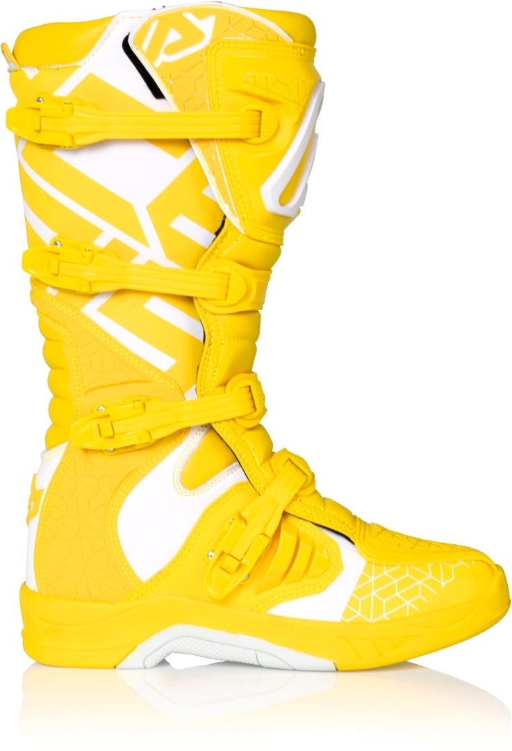 Acerbis X-Team Bottes Motocross Blanc/jaune 45 Figure 2