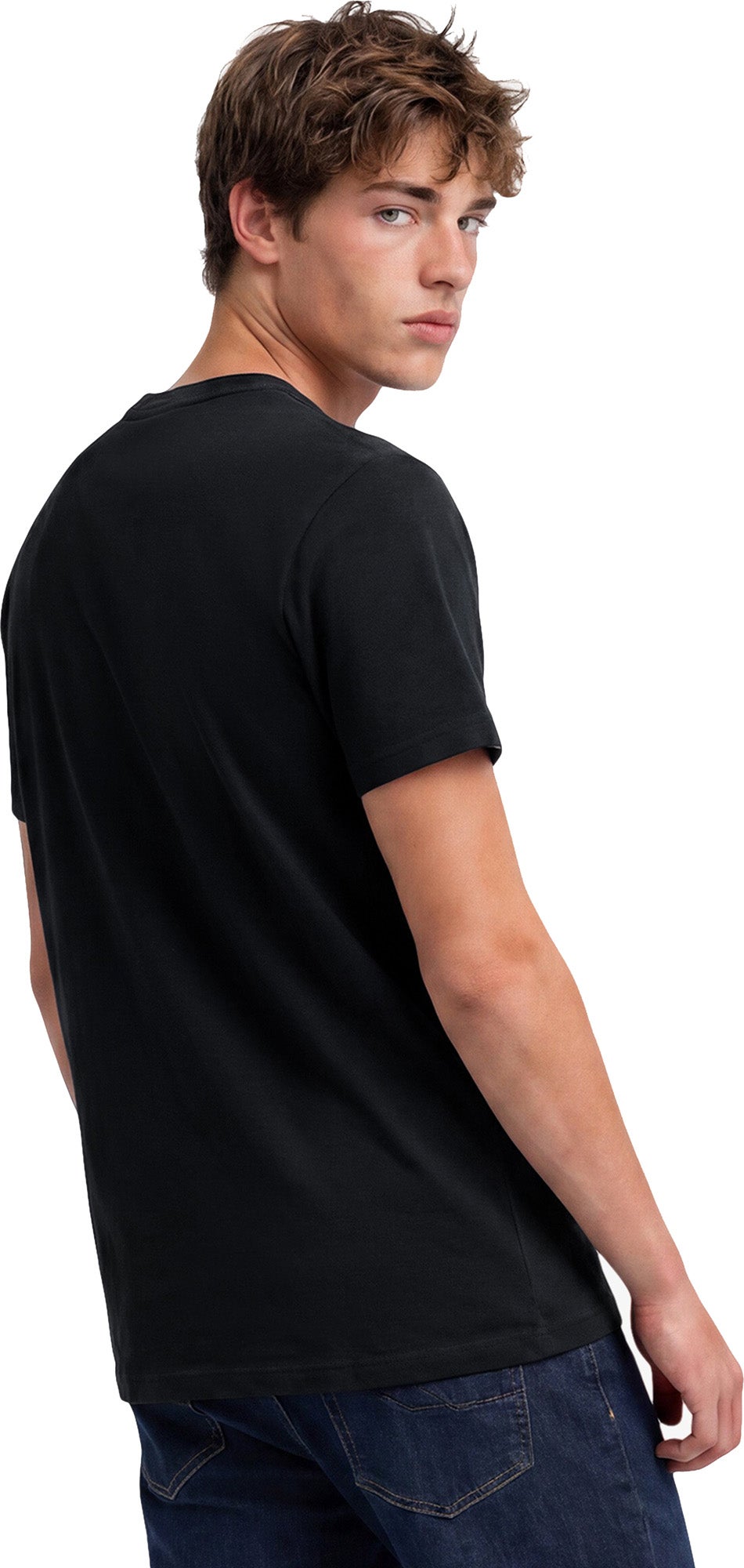 Superdry & Co Logo T-krekls melns/zelts S 4. attēls