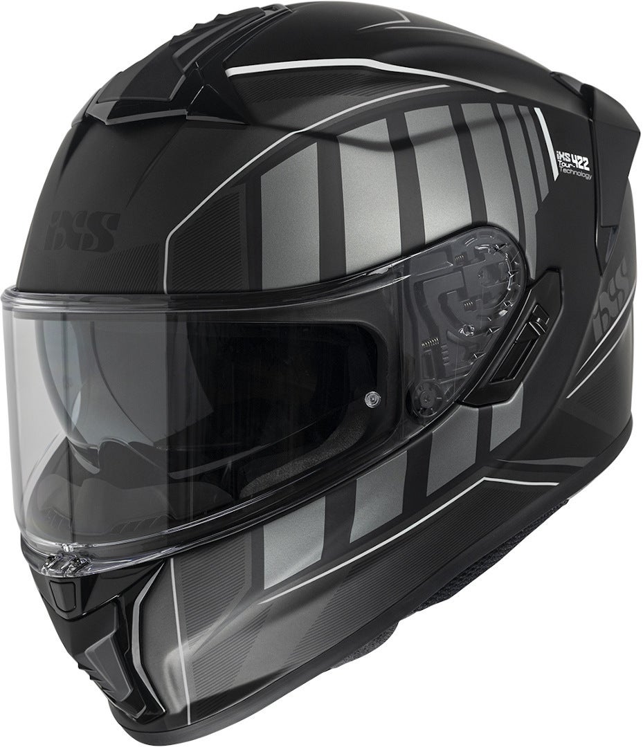 IXS 422 FG 2.1 Hjelm sort mat/hvid S (55/56) Figur 1