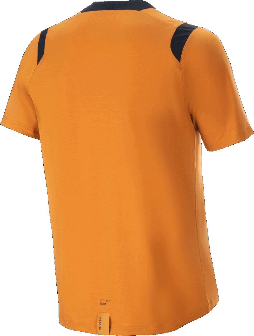 Alpinestars A-Dura Dri Wool Short Sleeve Bicycle Jersey Gold M Figure 4