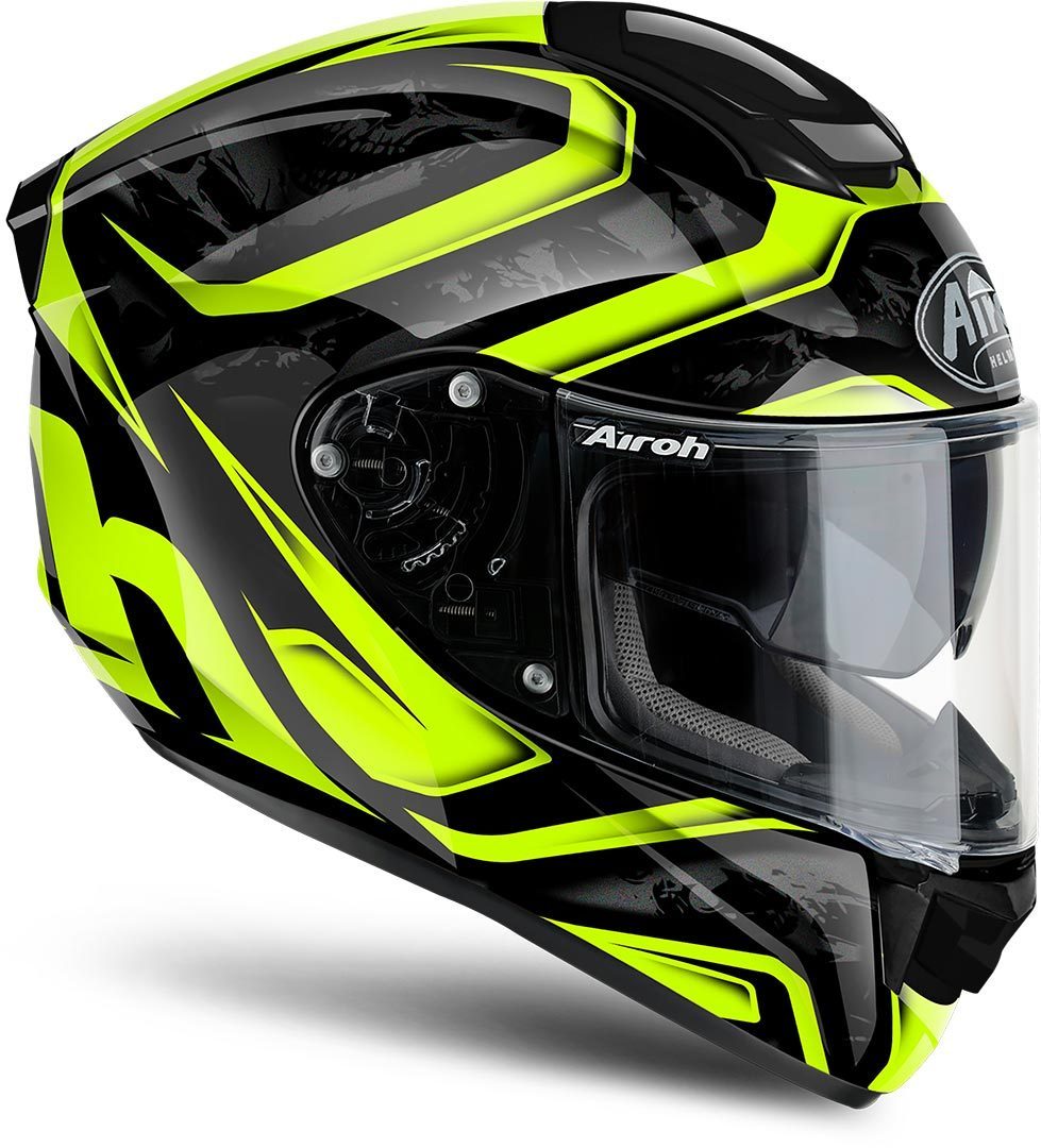 Airoh ST 501 Dude Helm Zwart/Geel M (57/58) Figuur 2