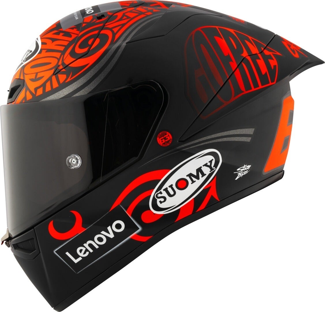 Suomy S1-XR GP Bagnaia Replica 2024 Casco XS (53/54) Figura 7