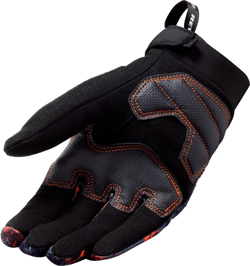 Revit Continent Motorcykel handsker sort/orange 3XL Figur 2