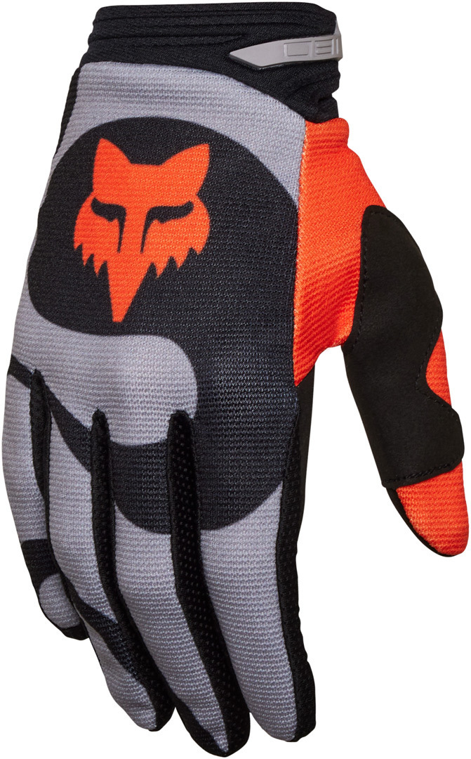 FOX 180 Emotion Motocross handsker grå M Figur 1