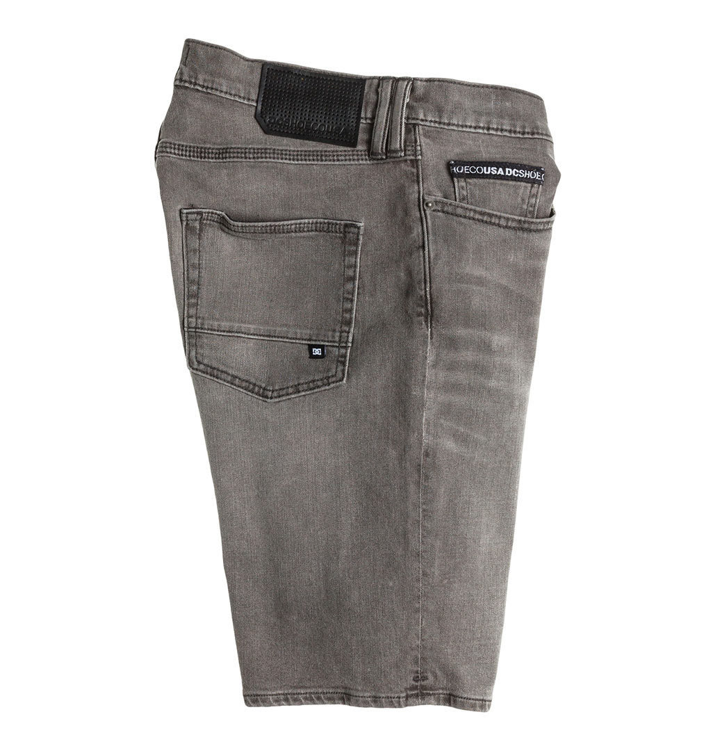 DC Worker Straight Denim Šortky Šedý kámen 32 Obrázek 3
