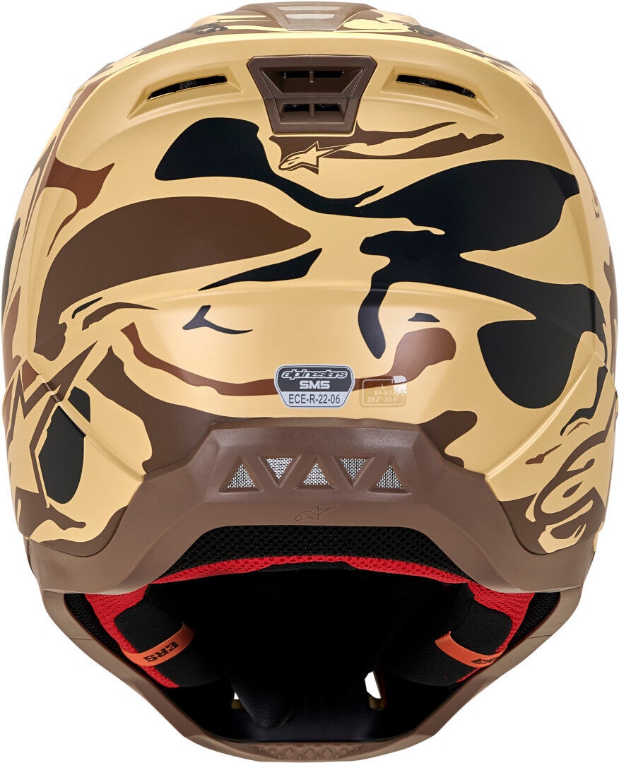 Alpinestars S-M5 Mineral 2024 Motocross Helmet brown XXL (63/64) Figure 3