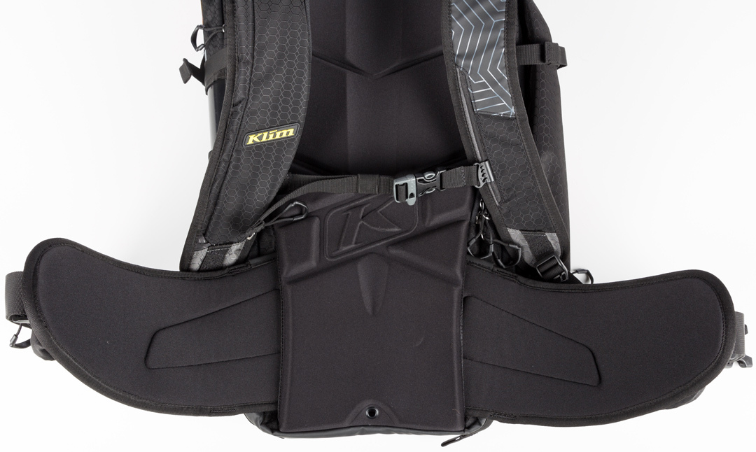 Klim Krew Pak Rucsacul negru/galben Figura 3