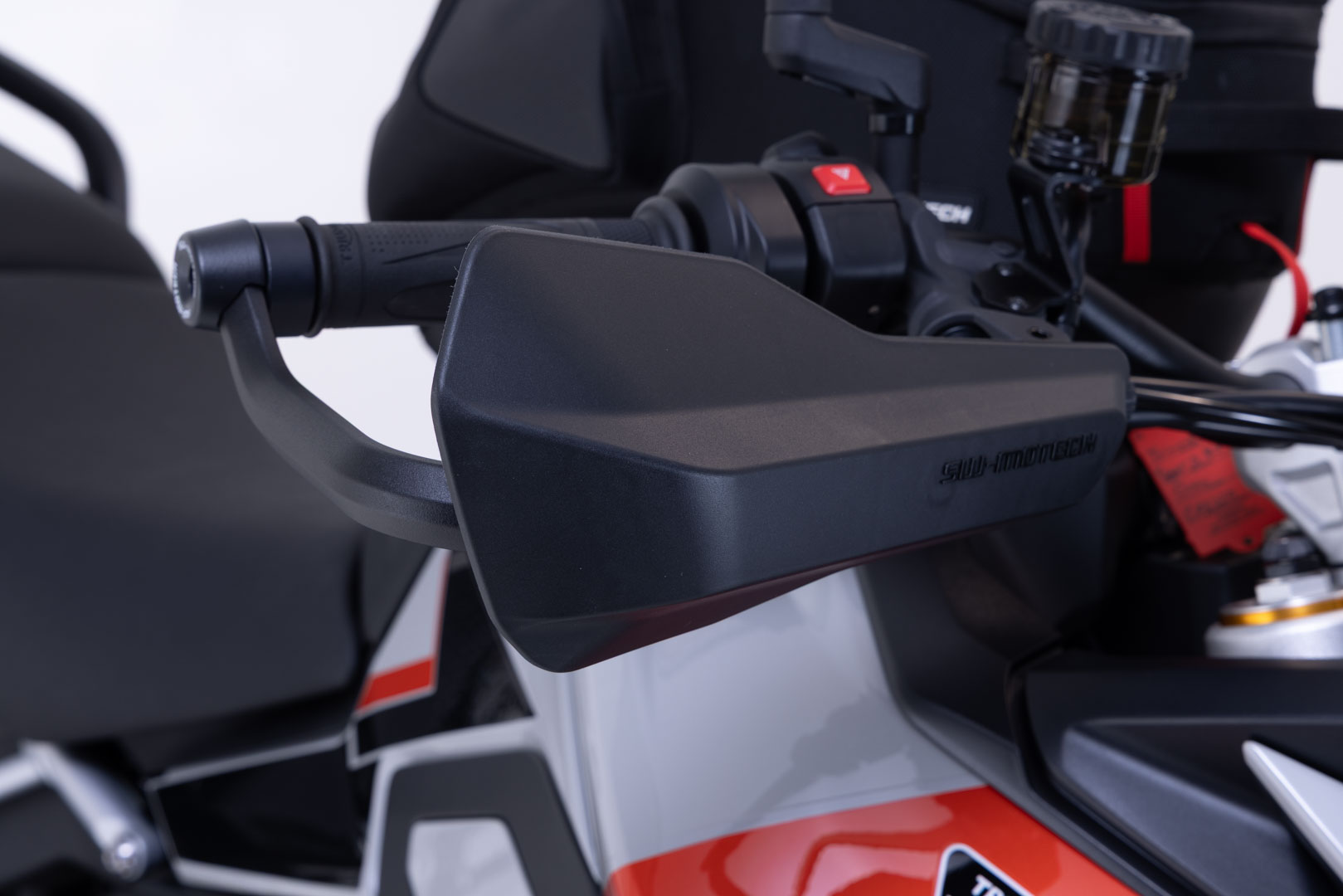 Kit SW-Motech Sport de protecție de mână - Negru. Pentru ghidonuri cu filet intern 6/8mm. Figura 4