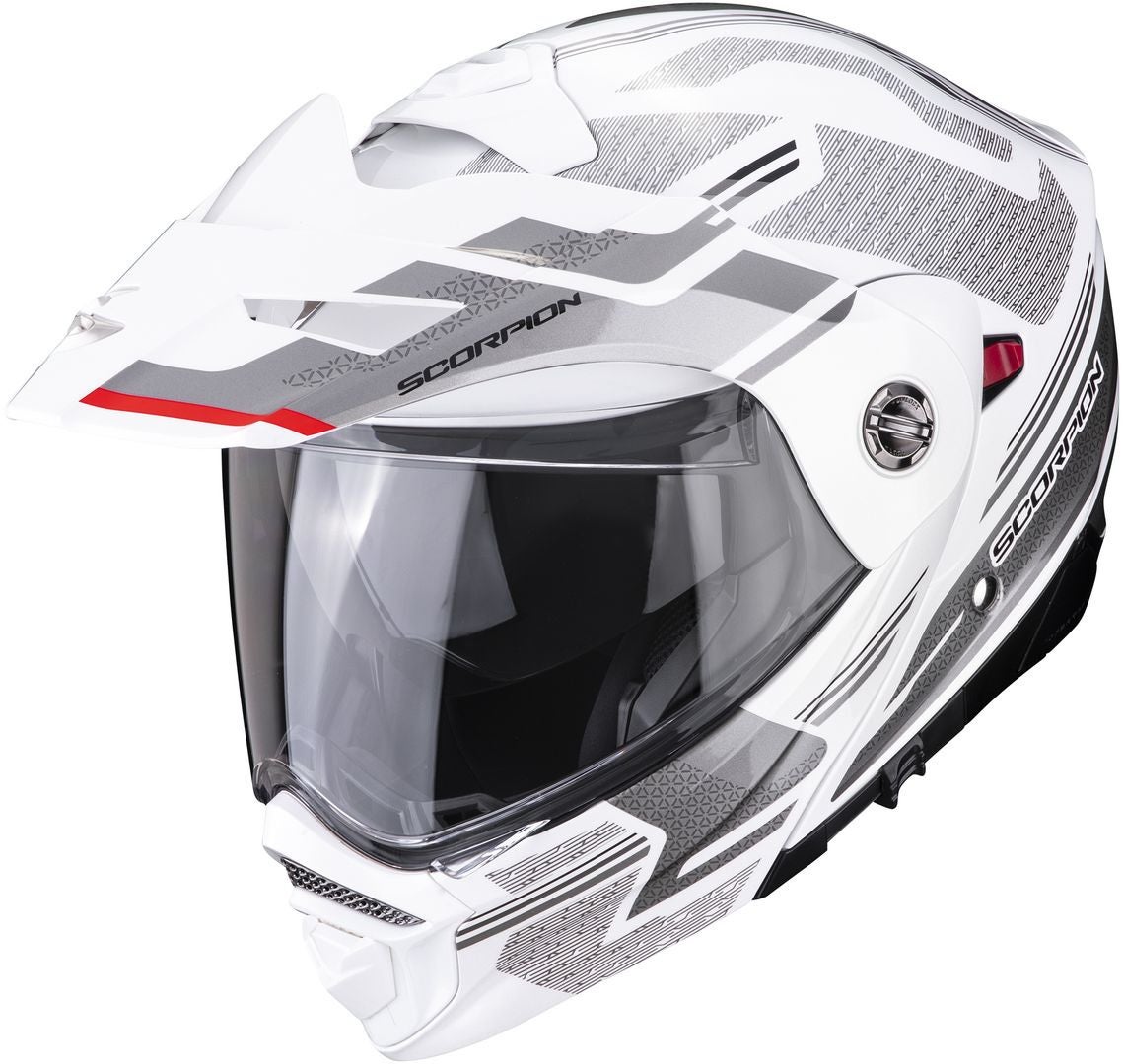 Scorpion ADX-2 Carrera Casco bianco/argento XL (60/61) Figura 1