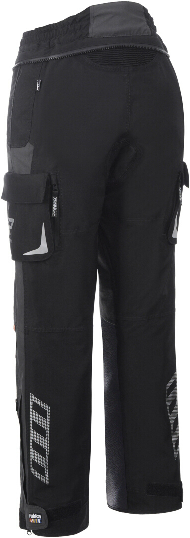 Rukka VentuRina pantaloni textile impermeabili pentru motociclete negru/gri închis Short 40 Figura 2
