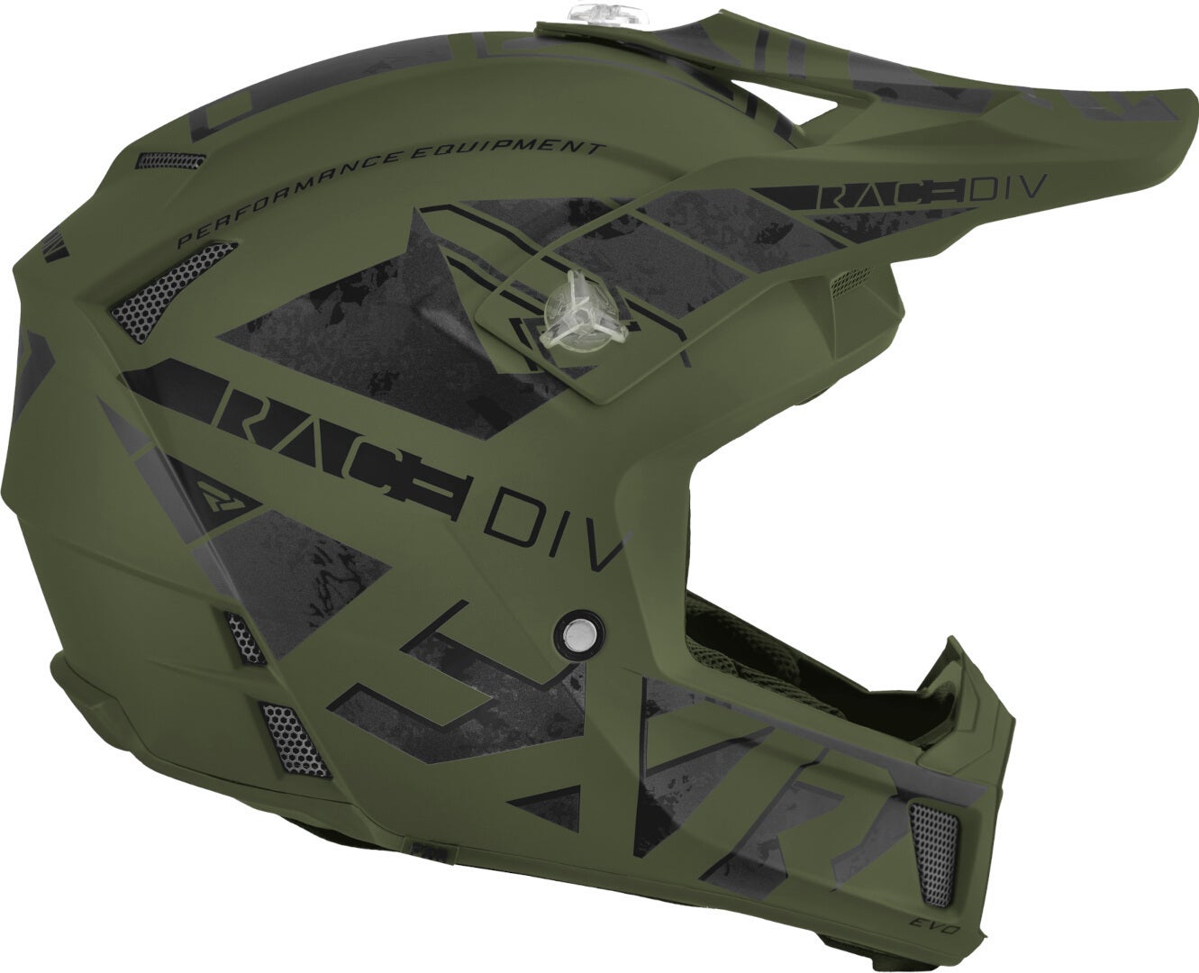 FXR Clutch Stealth Casque de motocross Green matt S (55/56) Figure 3