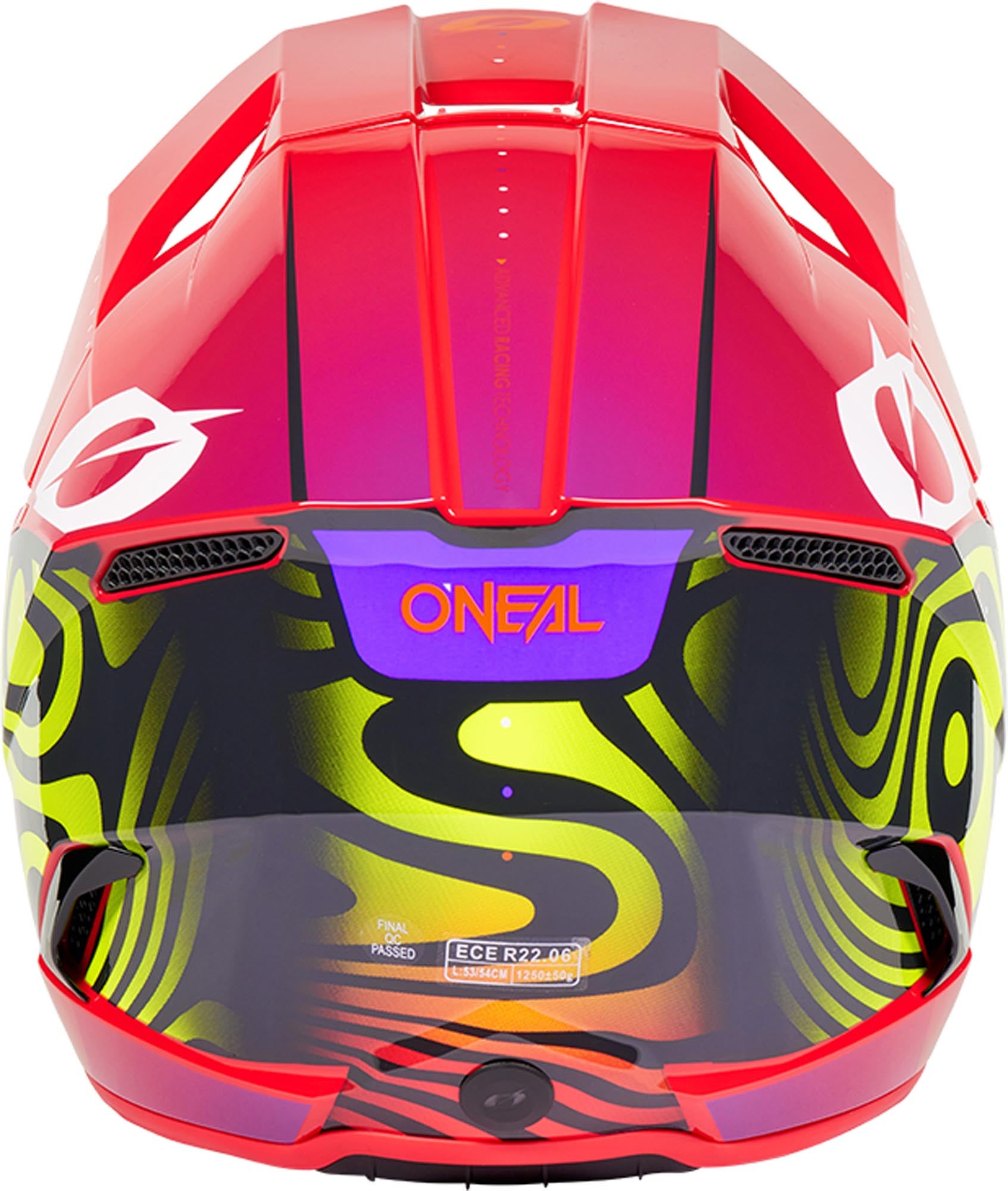 Oneal 3SRS Nova Casco da motocross giovanile rosso Y/XL (54/55) Figura 4