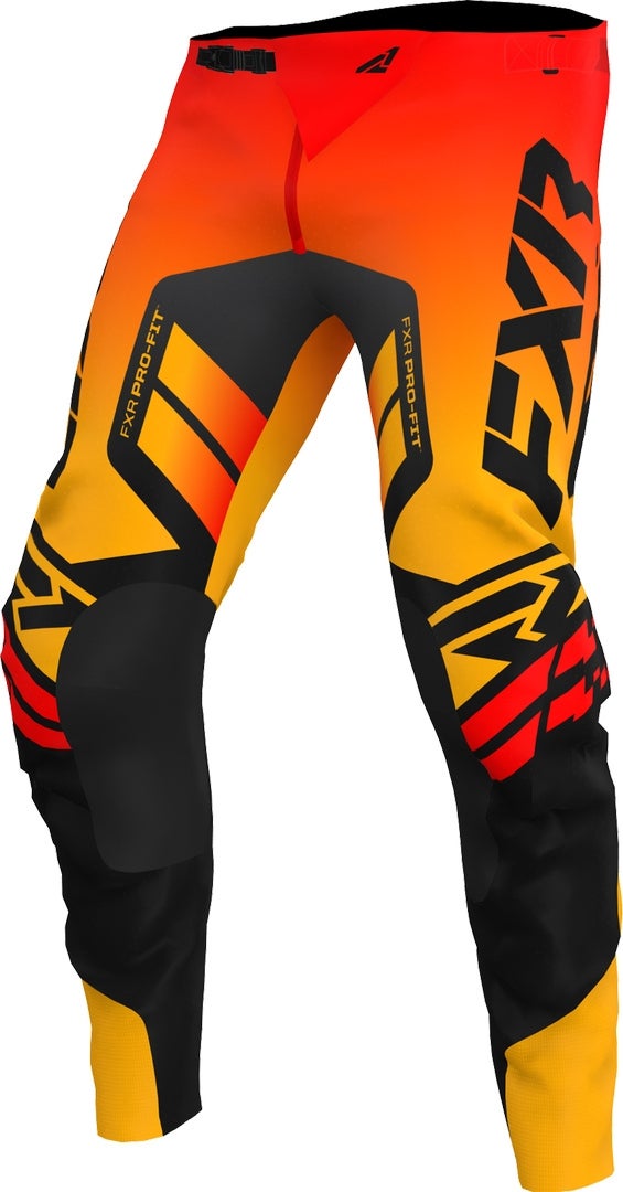 FXR Revo Comp Motocross bukser orange/sort 30 Figur 1