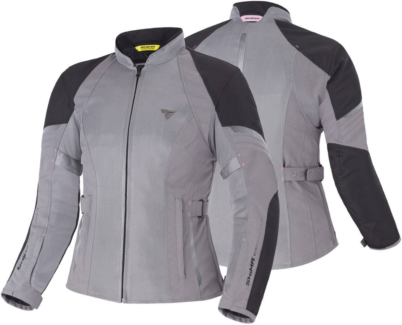 SHIMA Jet Jachetă textilă impermeabilă pentru motociclete Gri XL Figura 3