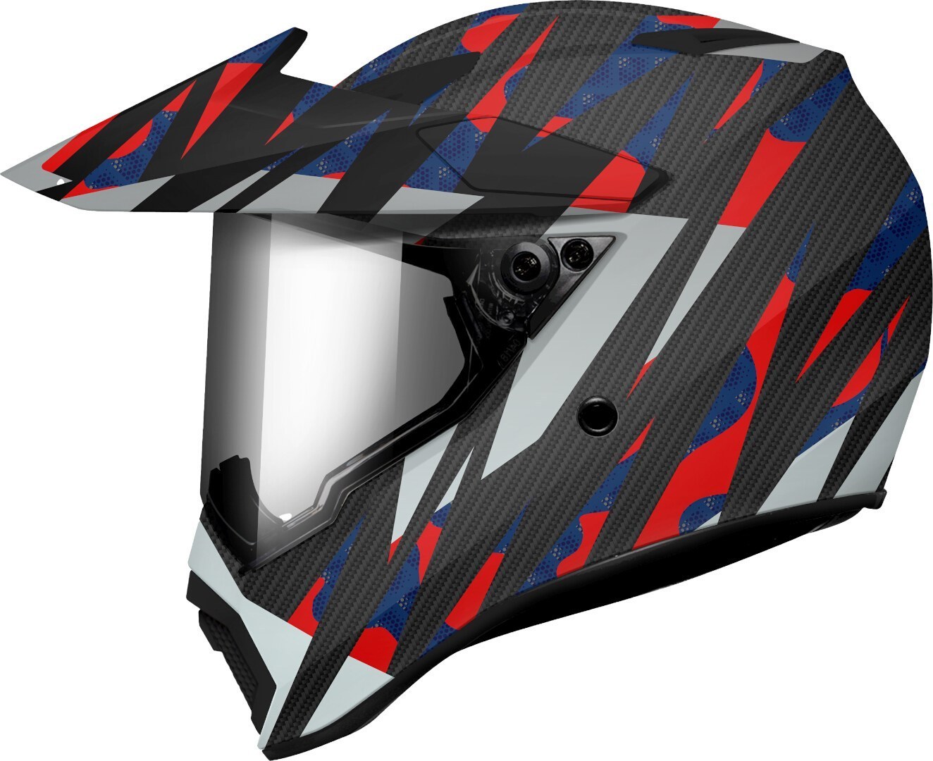 AGV AX-9 Steppa 06 Helmet black/red/blue M (57/58) Figure 8