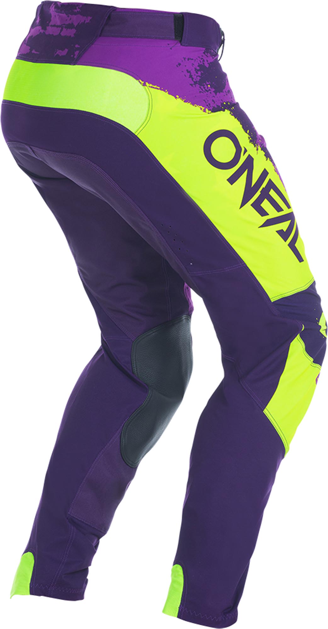 Oneal Mayhem Paint V.27 Pantaloni da motocross viola/giallo 34 Figura 2