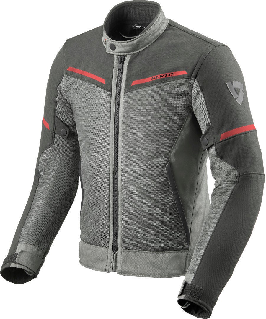 Revit Airwave 3 Veste textile de moto Gris/Rouge L Figure 1