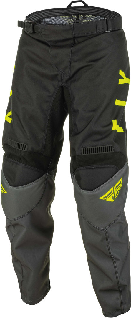 Fly Racing F-16 Pantaloni de motocross pentru tineret negru/galben 20 Figura 2
