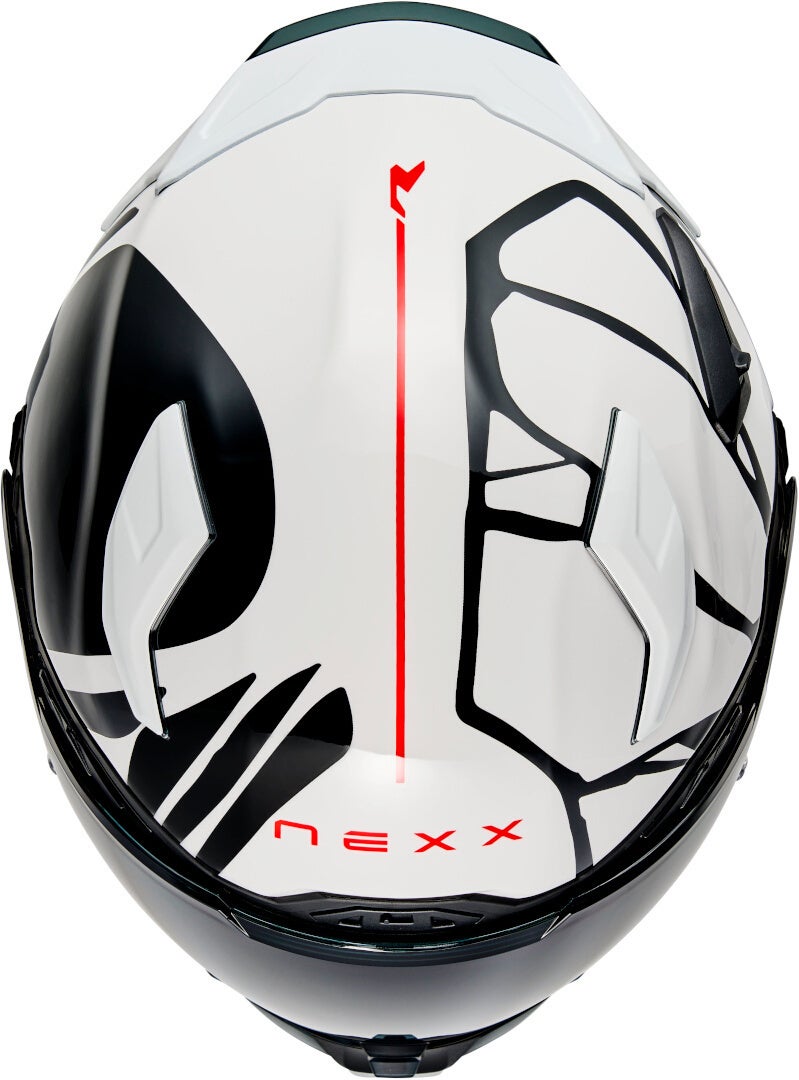Nexx X.WST 3 B-Side Casco bianco/nero S (55/56) Figura 3