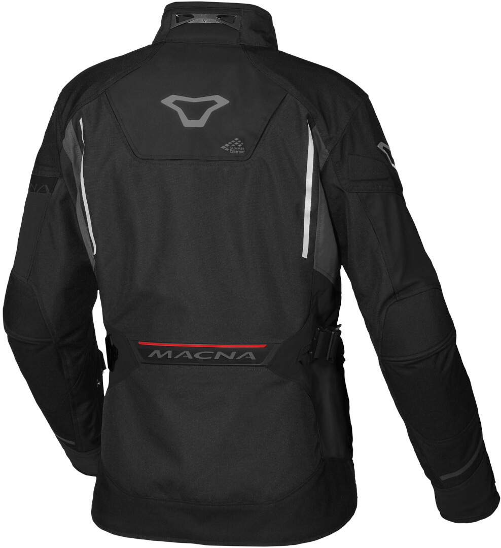 Macna Mundial waterproof Ladies Motorcycle Textile Jacket black S Figure 2