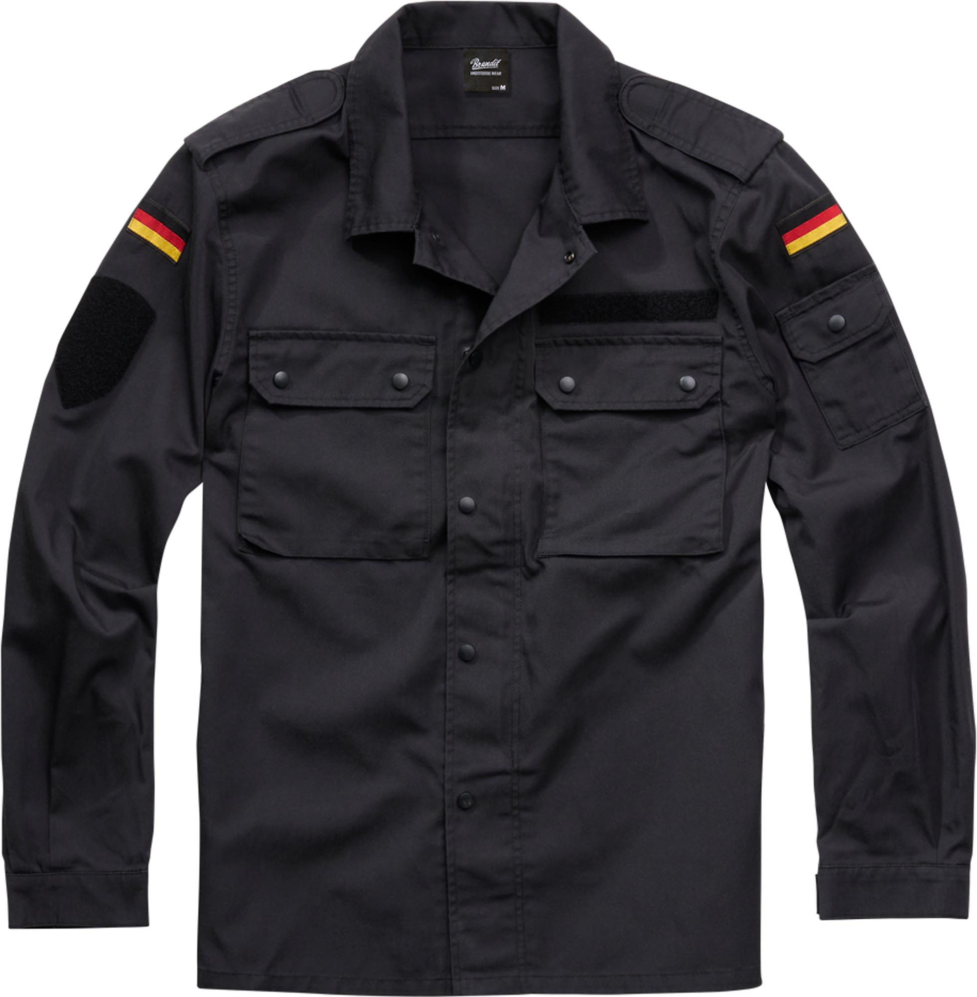 Brandit BW feltet bluse Jacket Svart 6XL Figur 1