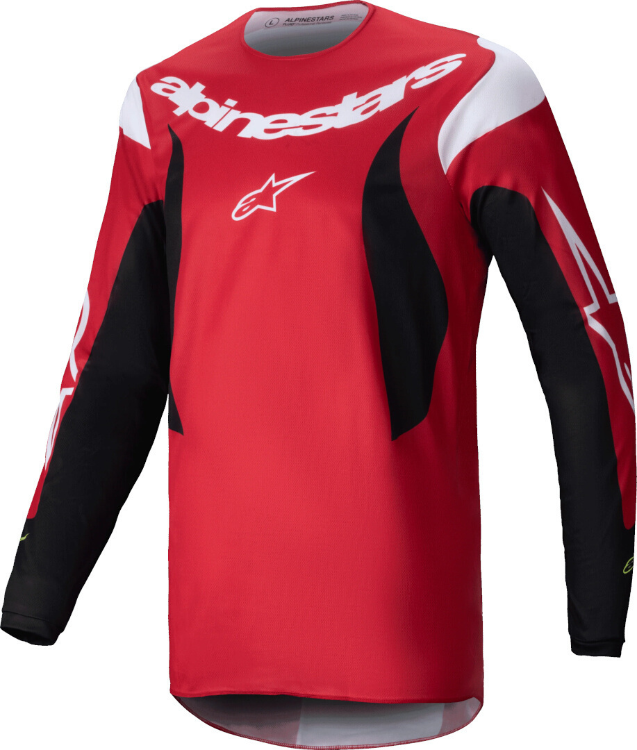 Alpinestars Fluid Haul Motocross Jersey rot/schwarz M Abbildung 1