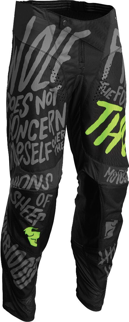 Thor Pulse Counting Sheep Jugend Motocross Hose anthrazit 26 Abbildung 1
