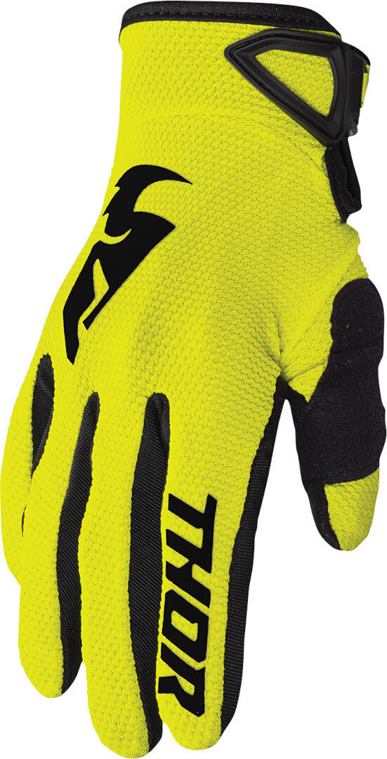 Thor Sector Guanti da motocross giallo/nero L Figura 1
